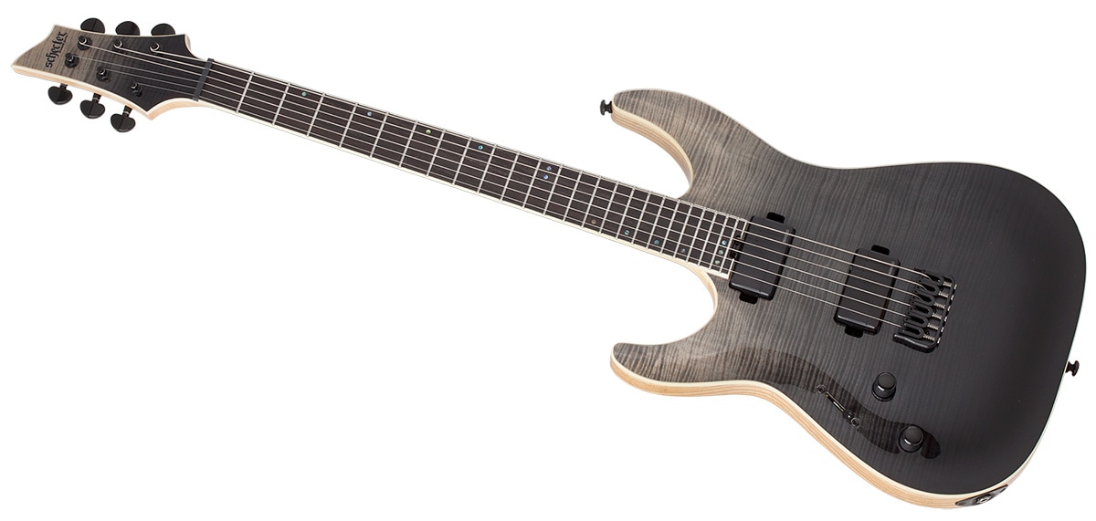 SCHECTER/C-1 SLS Elite Lefty Black Fade Burst