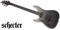 SCHECTER C-1 FR SLS Elite Lefty Black Fade Burst