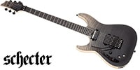 SCHECTER C-1 FR S SLS Elite LH Black Fade Burst