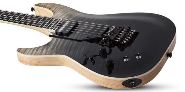SCHECTER / C-1 FR S SLS Elite LH Black Fade Burst画像9