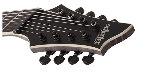 SCHECTER C-8 MS SLS Elite Evil Twin Satin Black 送料無料