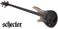 SCHECTER SLS Elite-4 LH Black Fade Burst