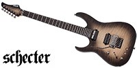 SCHECTER Banshee Mach-6 FR S LH Ember Burst