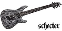 SCHECTER C-7 Multiscale Silver Mountain