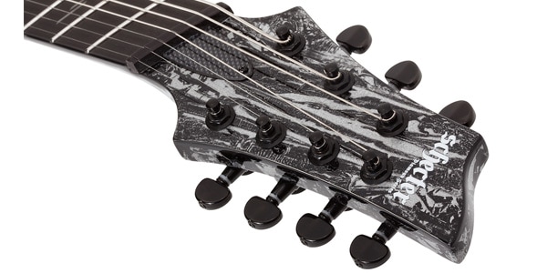 SCHECTER ( シェクター ) C-7 Multiscale Silver Mountain 7弦ギター