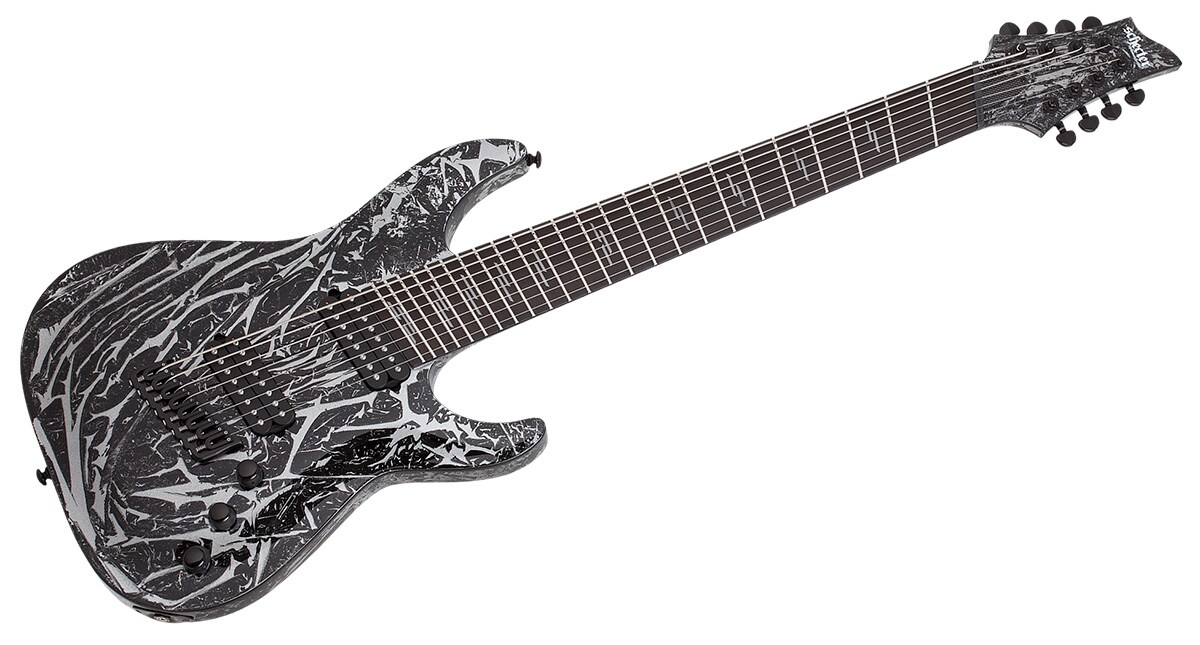 SCHECTER/C-8 Multiscale Silver Mountain