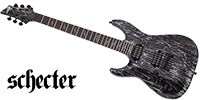 SCHECTER C-1 LH Silver Mountain