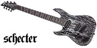 SCHECTER C-7 Multiscale LH Silver Mountain