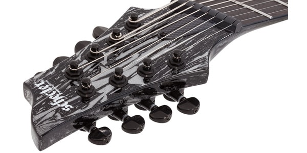 SCHECTER ( シェクター )  / C-8 Multiscale LH Silver Mountain画像6