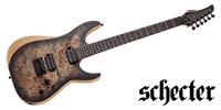 SCHECTER Rraper-6 Satin Charcoal Burst