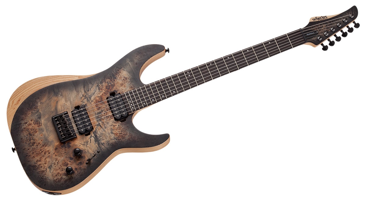 SCHECTER/Rraper-6 Satin Charcoal Burst