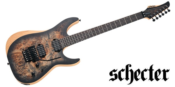 SCHECTER / Reaper-6 FR Satin Charcoal Burst