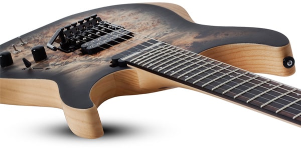SCHECTER / Reaper-6 FR S Satin Charcoal Burst画像4