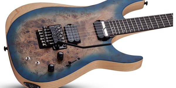 SCHECTER / Reaper-6 FR S Satin Sky Burst画像11