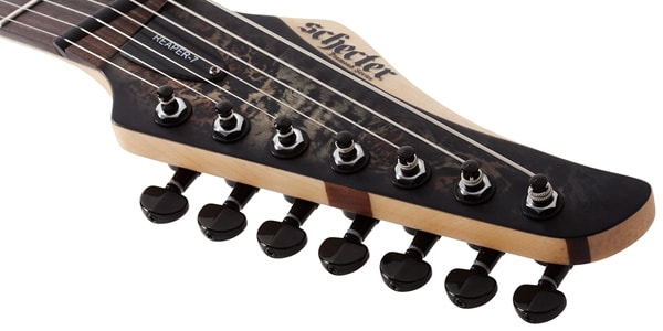 SCHECTER / Reaper-7 Multiscale Satin Charcoal Burst画像11