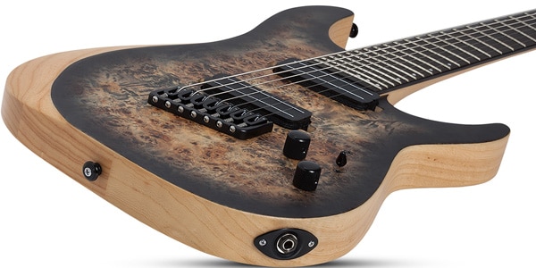 SCHECTER / Reaper-7 Multiscale Satin Charcoal Burst画像5