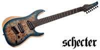 SCHECTER Reaper-7 Multiscale Satin Sky Burst