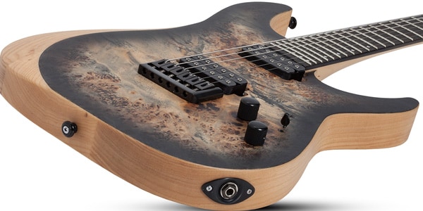 SCHECTER / Reaper-6 LH Satin Charcoal Burst画像2