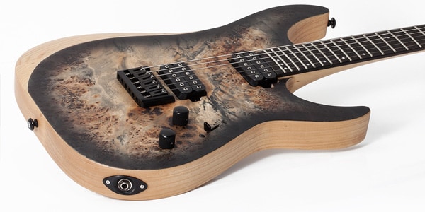 SCHECTER / Reaper-6 LH Satin Charcoal Burst画像7