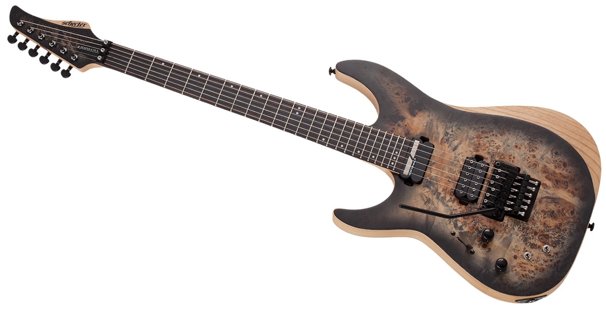 SCHECTER/Reaper-6 FR S LH Satin Charcoal Burst