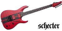 SCHECTER Banshee GT FR Satin Trans Red