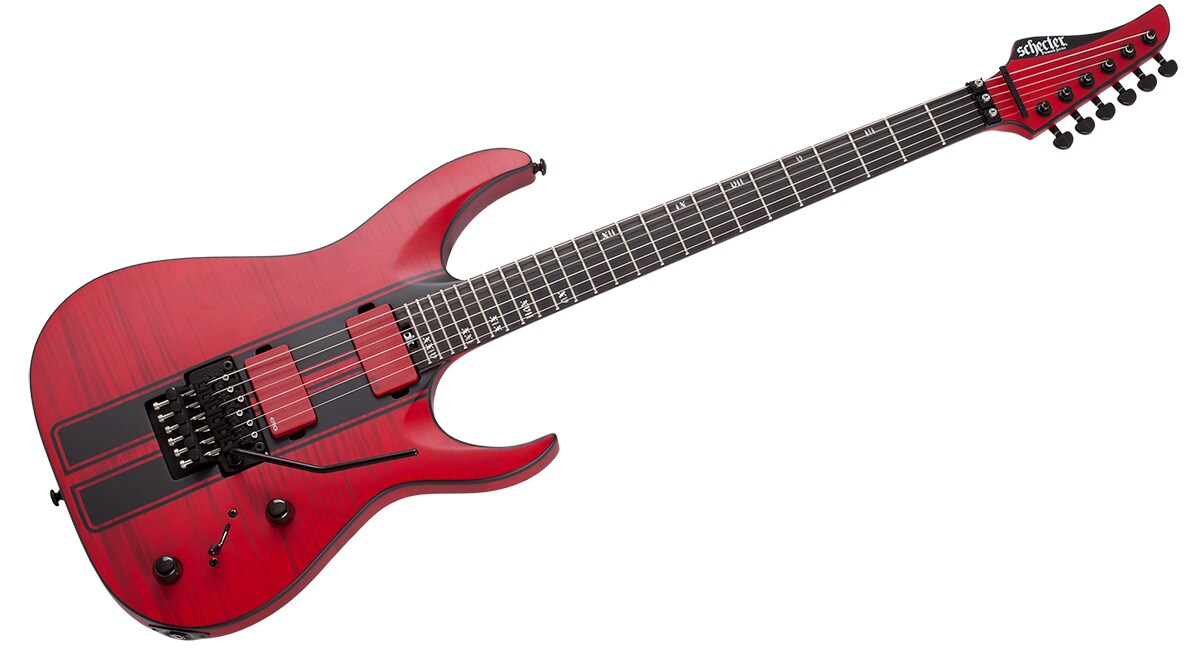 SCHECTER/Banshee GT FR Satin Trans Red