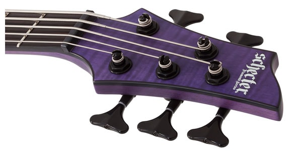 SCHECTER / C-5 GT Bass Satin Trans Purple 画像4