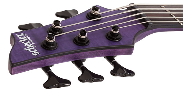 SCHECTER / C-5 GT Bass LH Satin Trans Purple画像4