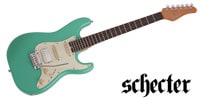 SCHECTER Nick Johnston Traditional H/S/S Atomic Green