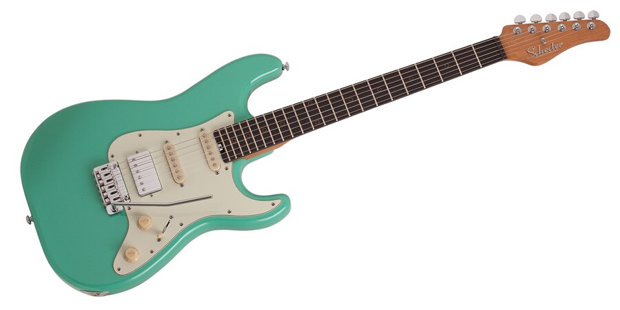 SCHECTER/Nick Johnston Traditional H/S/S Atomic Green