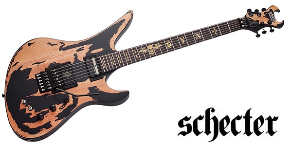 SCHECTER ( シェクター )  / Synyster Custom-S Distressed Distressed Satin Black