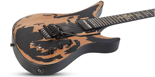 SCHECTER ( シェクター )  / Synyster Custom-S Distressed Distressed Satin Black画像2