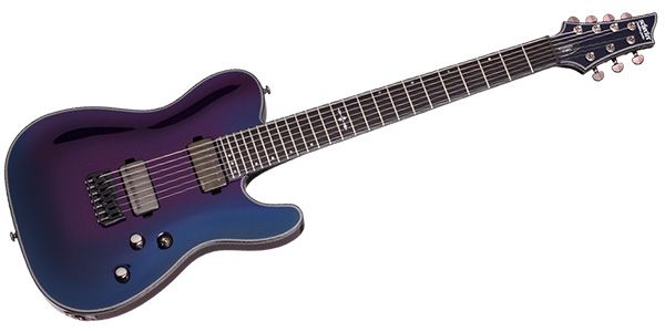 SCHECTER/HELLRAISER HYBRID PT-7 UV　7弦ギター