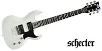 SCHECTER OMEN S-II WHT