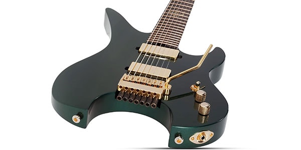 SCHECTER ( シェクター )  / Synyster Gates Custom-7 TR Headless Oak Green Metallic画像3