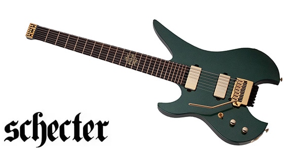 SCHECTER ( シェクター )  / Synyster Gates Custom-7 TR Headless LH Oak Green Metallic
