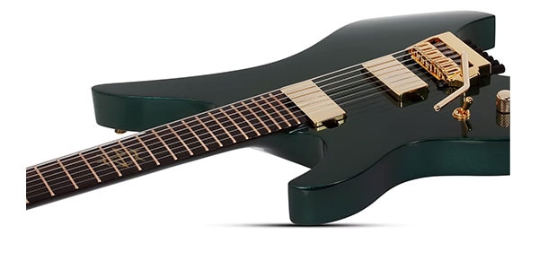 SCHECTER ( シェクター )  / Synyster Gates Custom-7 TR Headless LH Oak Green Metallic画像3