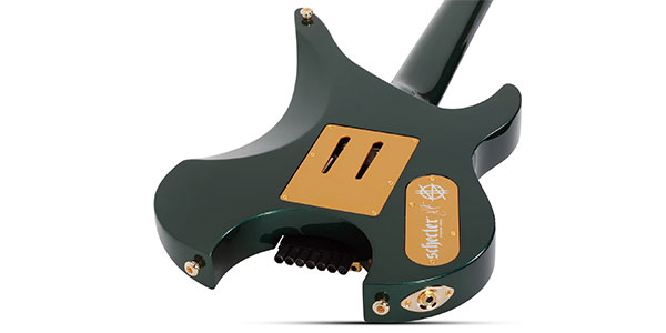 SCHECTER ( シェクター )  / Synyster Gates Custom-7 TR Headless LH Oak Green Metallic画像4