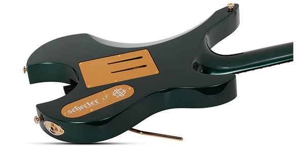 SCHECTER ( シェクター )  / Synyster Gates Custom-7 TR Headless LH Oak Green Metallic画像5