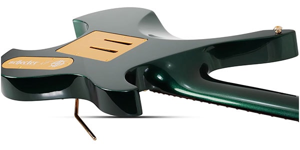 SCHECTER ( シェクター )  / Synyster Gates Custom-7 TR Headless LH Oak Green Metallic画像6