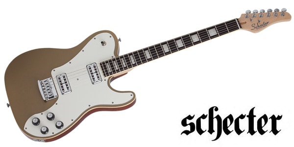 SCHECTER/PT Fastback Gold Top