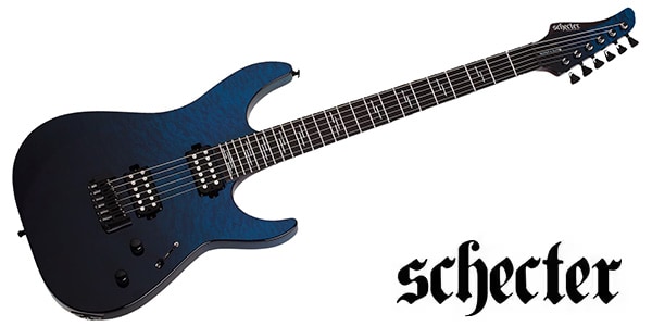 SCHECTER ( シェクター ) Reaper-6 Elite Deep Ocean Blue 送料無料