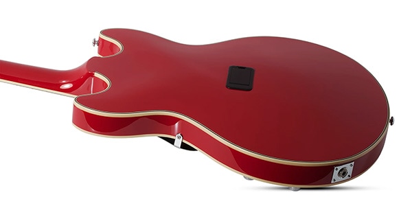 SCHECTER / Simon Gallup Corsair Electric Bass Red Black画像2
