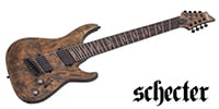 SCHECTER / Omen Elite-8 Multiscale Charcoal