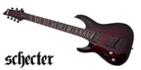 SCHECTER / Omen Elite-7 MS LH Black Cherry Burst
