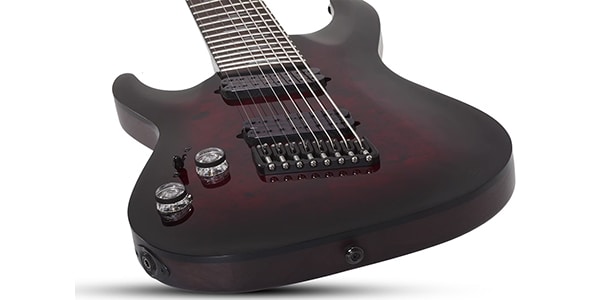 SCHECTER ( シェクター )  / Omen Elite-8 MS LH Black Cherry Burst画像2