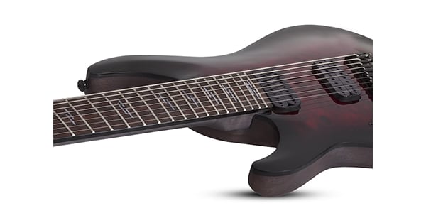 SCHECTER ( シェクター )  / Omen Elite-8 MS LH Black Cherry Burst画像3