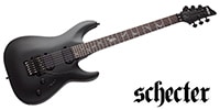 SCHECTER / Damien-6 FR Satin Black