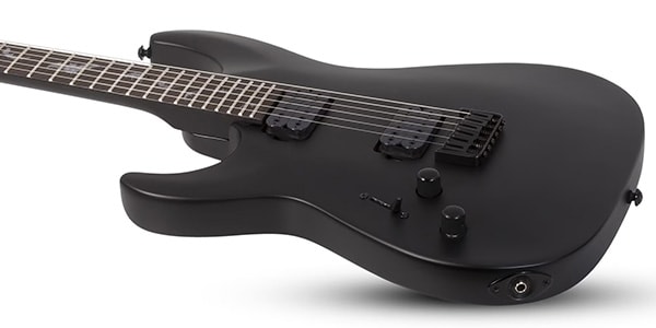SCHECTER ( シェクター )  / Damien-6 LH Satin Black画像2