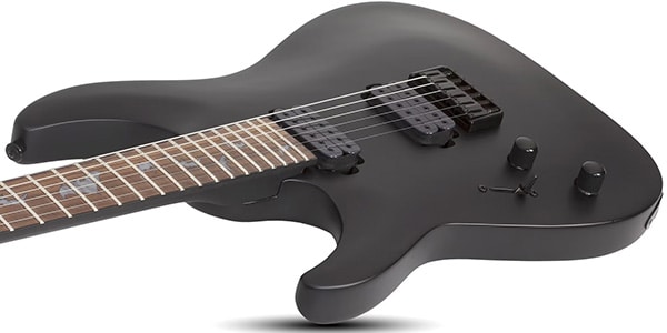 SCHECTER ( シェクター )  / Damien-6 LH Satin Black画像3